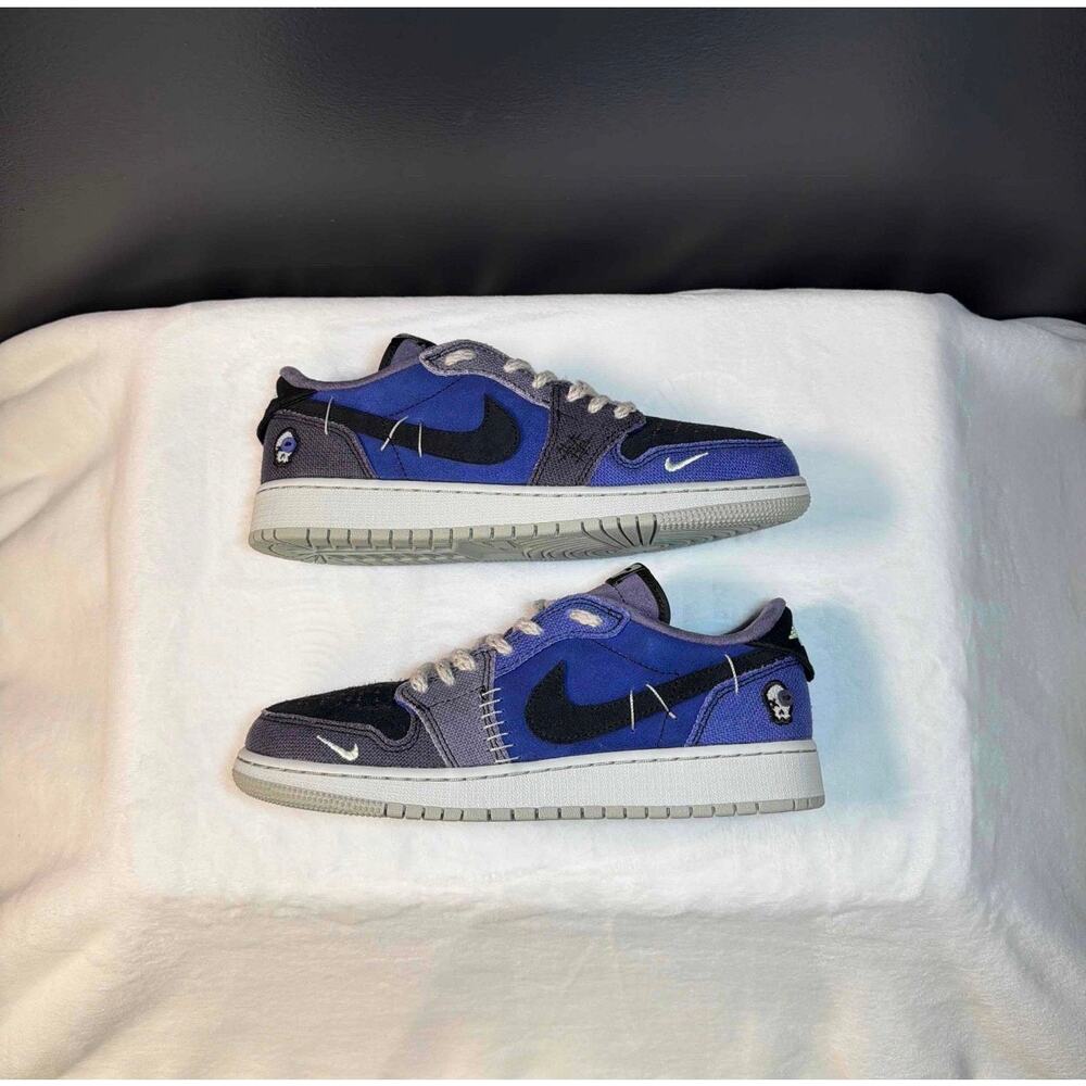 Zion Williamson x Jordan 1 Retro Low OG 'Voodoo Alternate' | IH2725500 | 7Y/8.5W - Picture 5 of 16